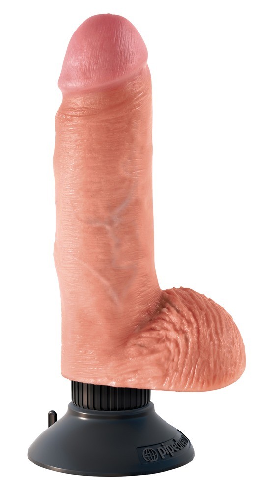 7 Vibrating Cock With Balls