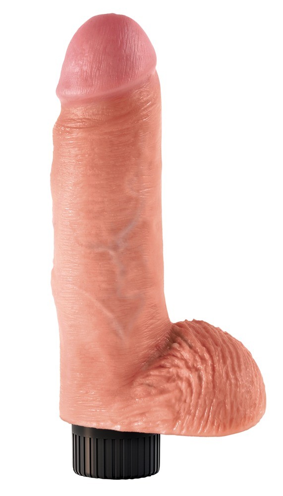 7 Vibrating Cock With Balls 2